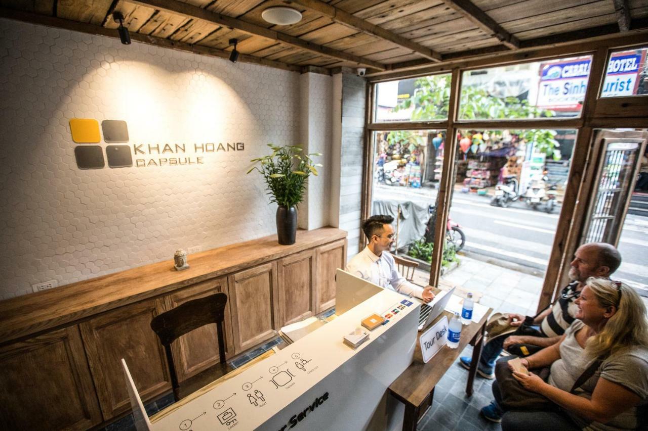 Khan Hoang Capsule Hotel (Adults Only) Hanói Exterior foto